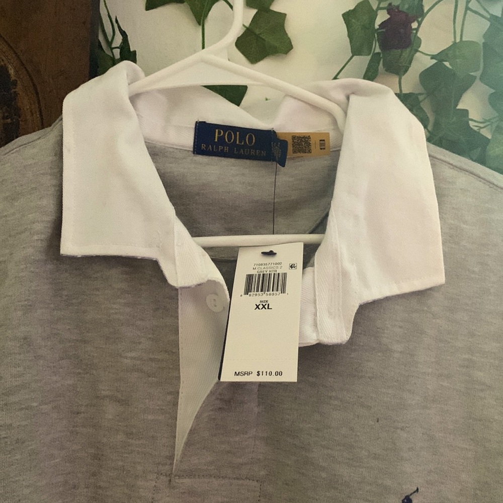 Polo by Ralph Lauren Rugby - XXL - Heather Gray - Never Worn